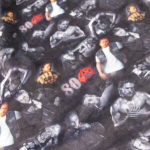 Sons of Anarchy/Jax Teller Minky Fabric
